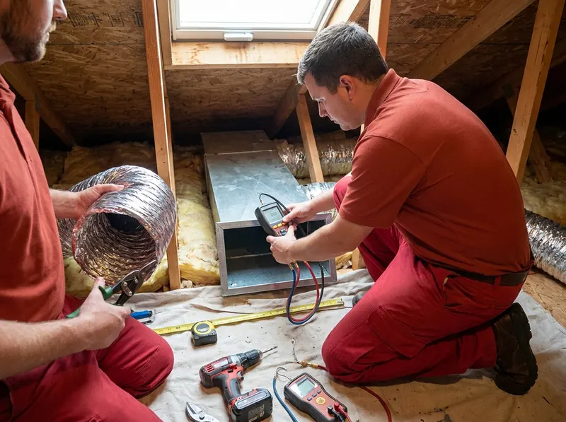 Ductwork Replacement and Airflow Balancing in Fayetteville, AR